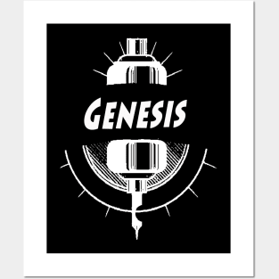 vintage genesis Posters and Art